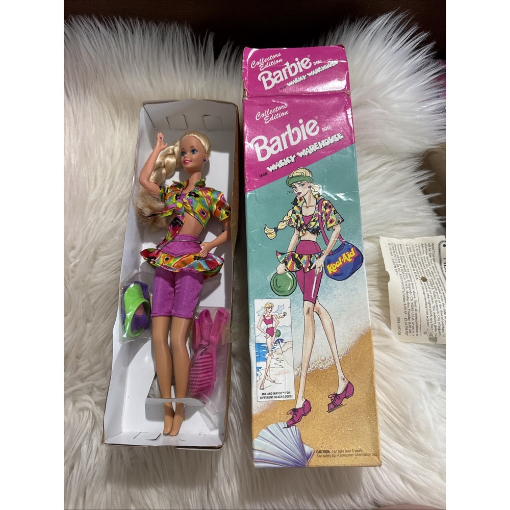 1992 Barbie from WACKY WAREHOUSE Collector's Edition Kool-Aid #10309